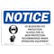 Signmission OSHA Sign, UV Blocking Eye Protection & With, 10in X 7in Rigid Plastic, 10" W, 7" H, Landscape OS-NS-P-710-L-18850 - alternate 1